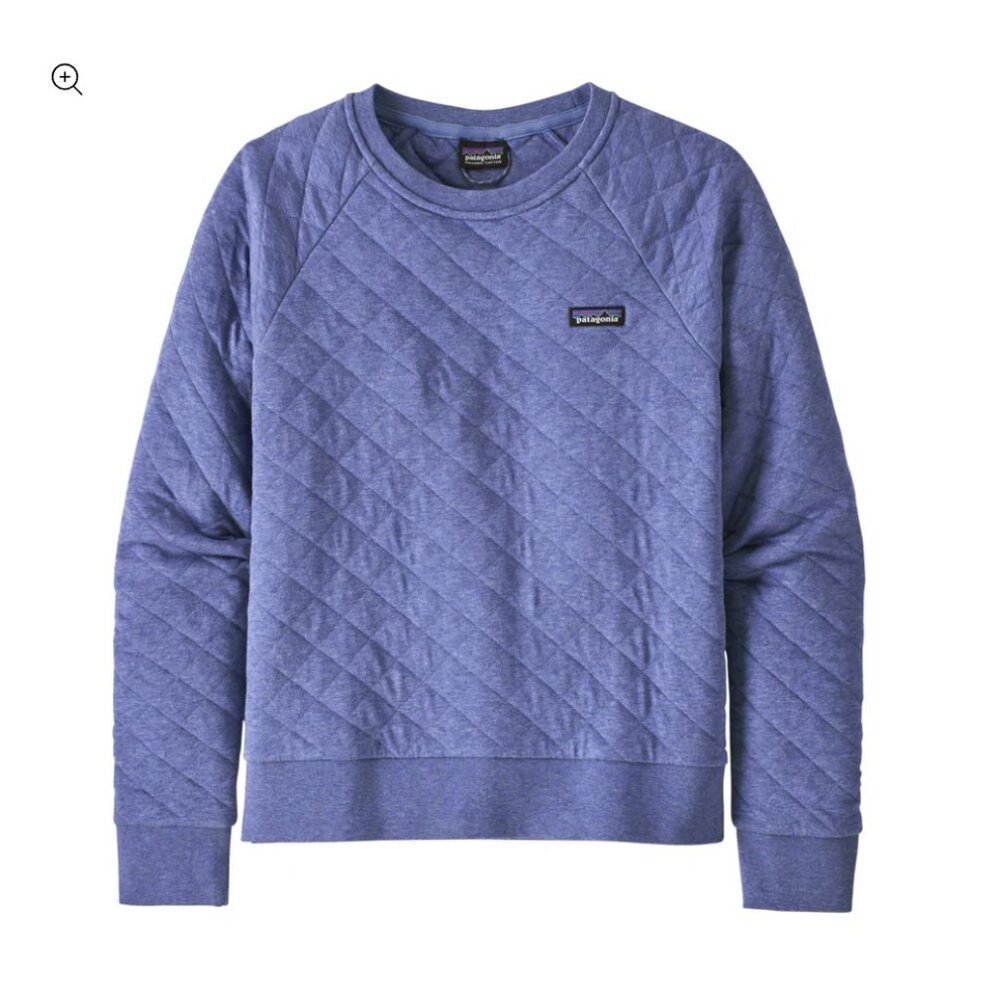 Patagonia Quilted Sweater in Float Blue